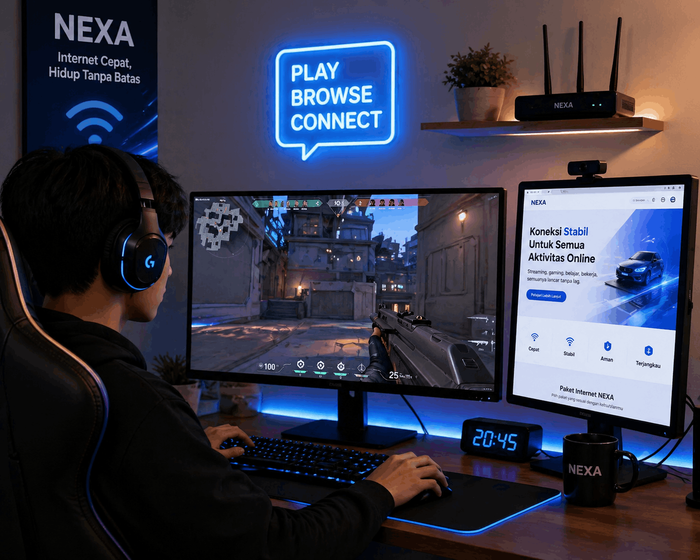 Jaringan NEXA: Stabil, Cepat, dan Siap untuk Kebutuhan Digital Kamu